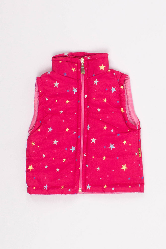 

Жилет утеплений на дівчинку Else bebe 92 рожевий (SKT000573602)