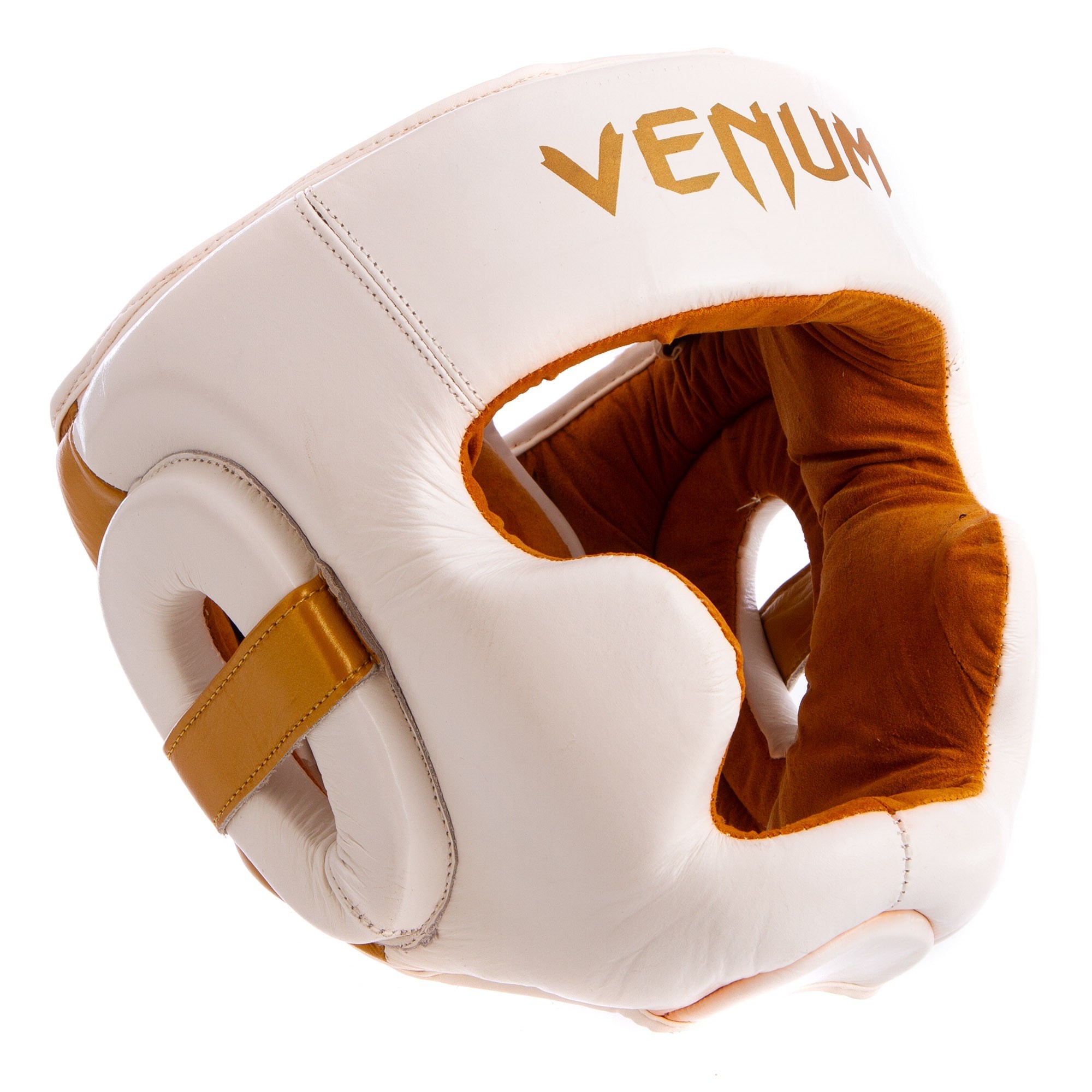 

Шлем боксерский с полной защитой кожаный VENUM ELITE VL-8312 L