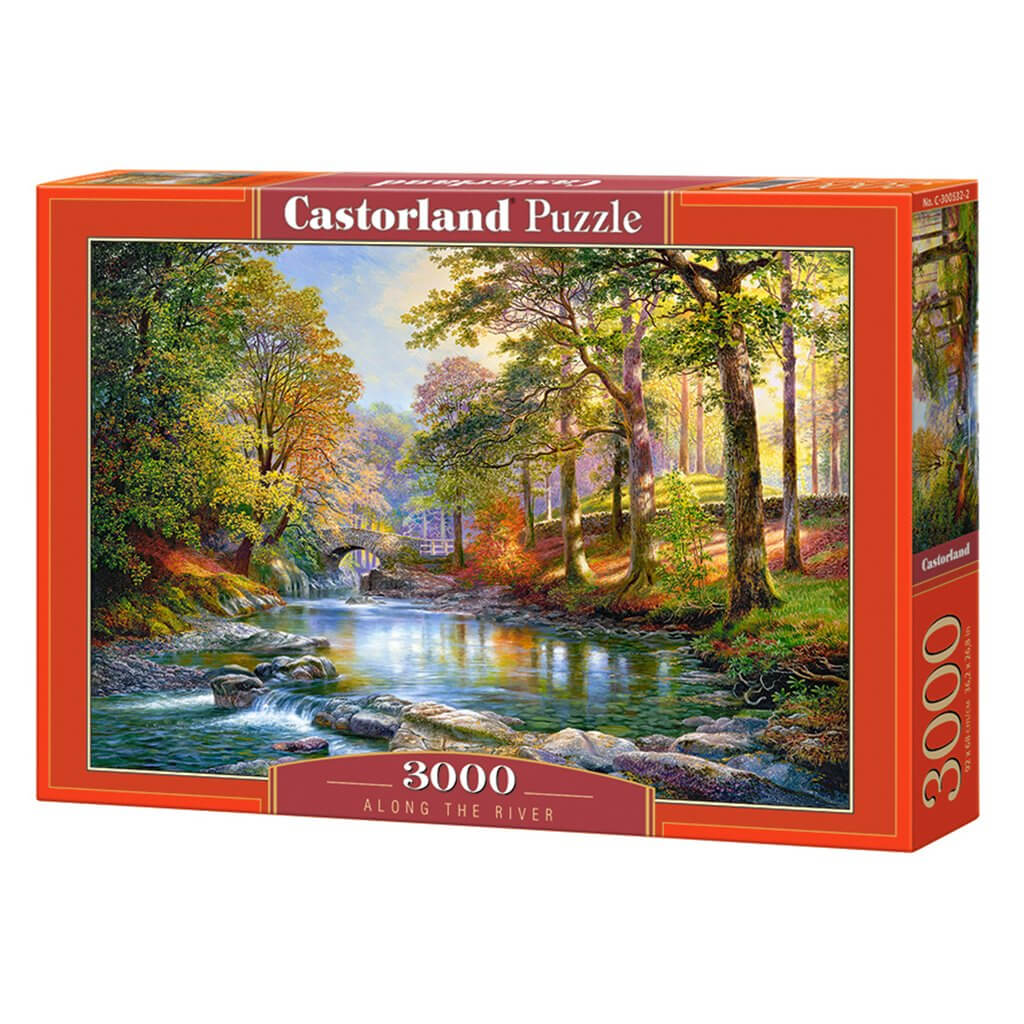 

Пазлы Castorland Вдоль реки 3000 элементов C-300532 Castorland (C-300532)