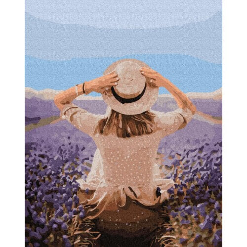 

Картина по номерам Brushme Путешественница в лавандовом поле, размер 40-50 см GX37568 Brushme (GX37568)