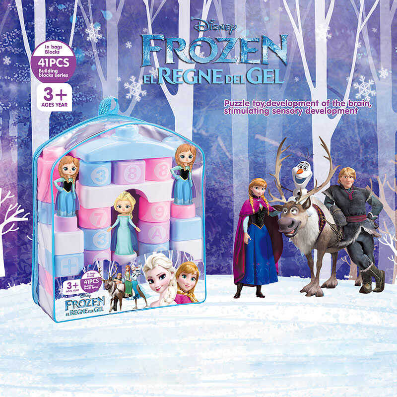 

Блочный конструктор Frozen 41 детали JX6664 A-Toys (JX6664)