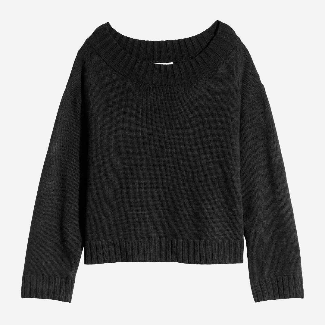 

Джемпер H&M 0578997-6  Черный, Джемпер H&M 0578997-6 S Черный