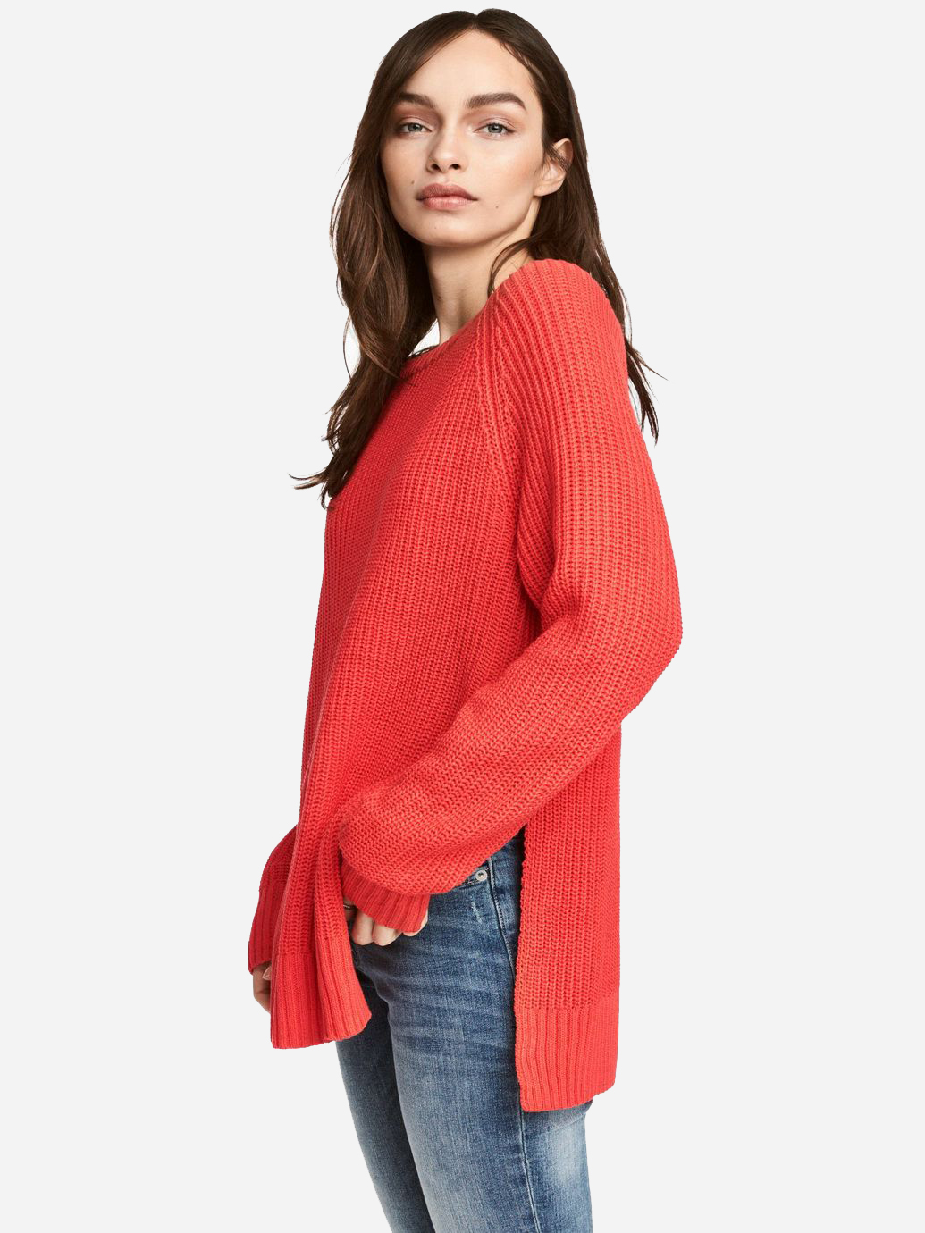 

Джемпер H& 0460373-5  Красный, Джемпер H&M 0460373-5 M Красный