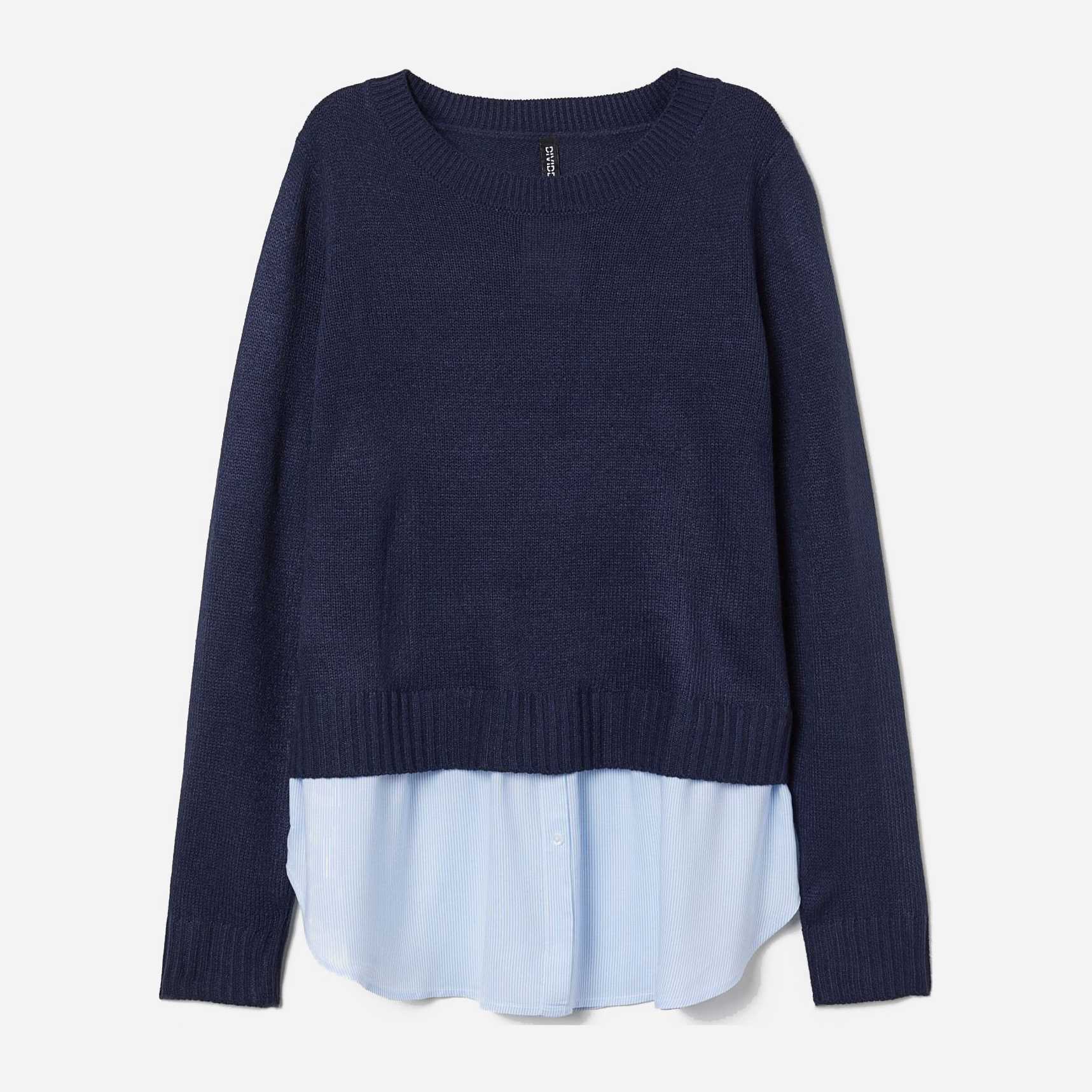 

Джемпер H&M 0555364-8  Синий, Джемпер H&M 0555364-8 S Синий
