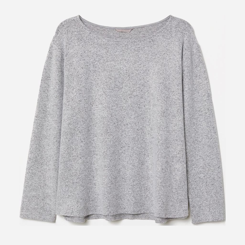 

Джемпер H&M 0678239-8  Серый, Джемпер H&M 0678239-8 2XL Серый