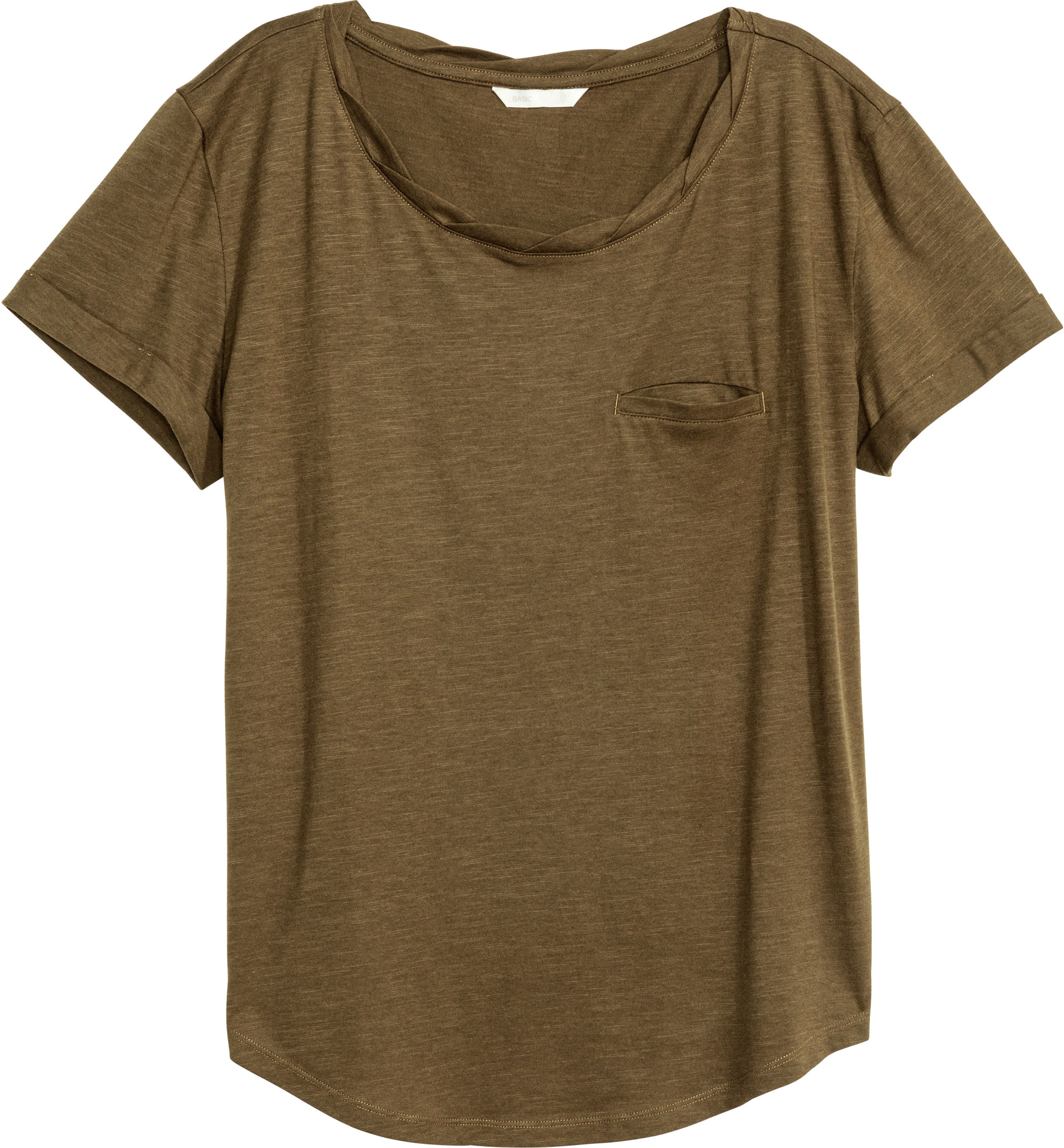 

Футболка H&M 4395774 M Хаки