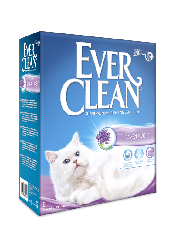 

Комкующий наполнитель Ever Clean Lavender Лаванда 6 л