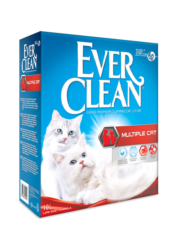 

Комкующий наполнитель Ever Clean Multiple Cat Мультикет 10 л