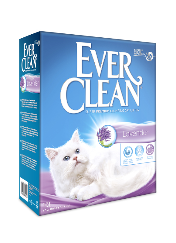 

Комкующий наполнитель Ever Clean Lavender Лаванда 10 л