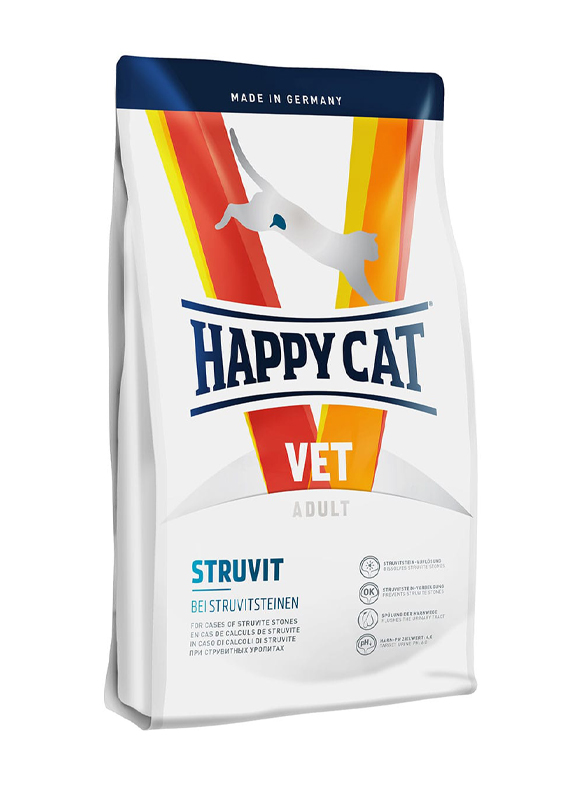 

Сухой корм Happy Cat VET Diet Struvit для котов с мочекаменной болезнью 1.4 кг