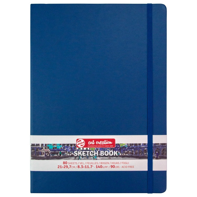 

Блокнот для графики Talens Art Creation А4 80 листов Navy Blue Royal Talens, 9314233