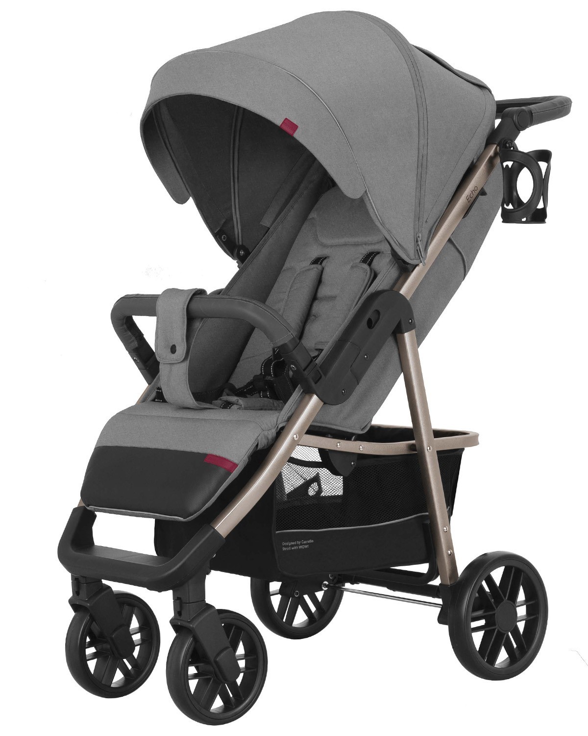 

Прогулочная коляска CARRELLO Echo CRL-8508 Rhino Gray + дождевик L