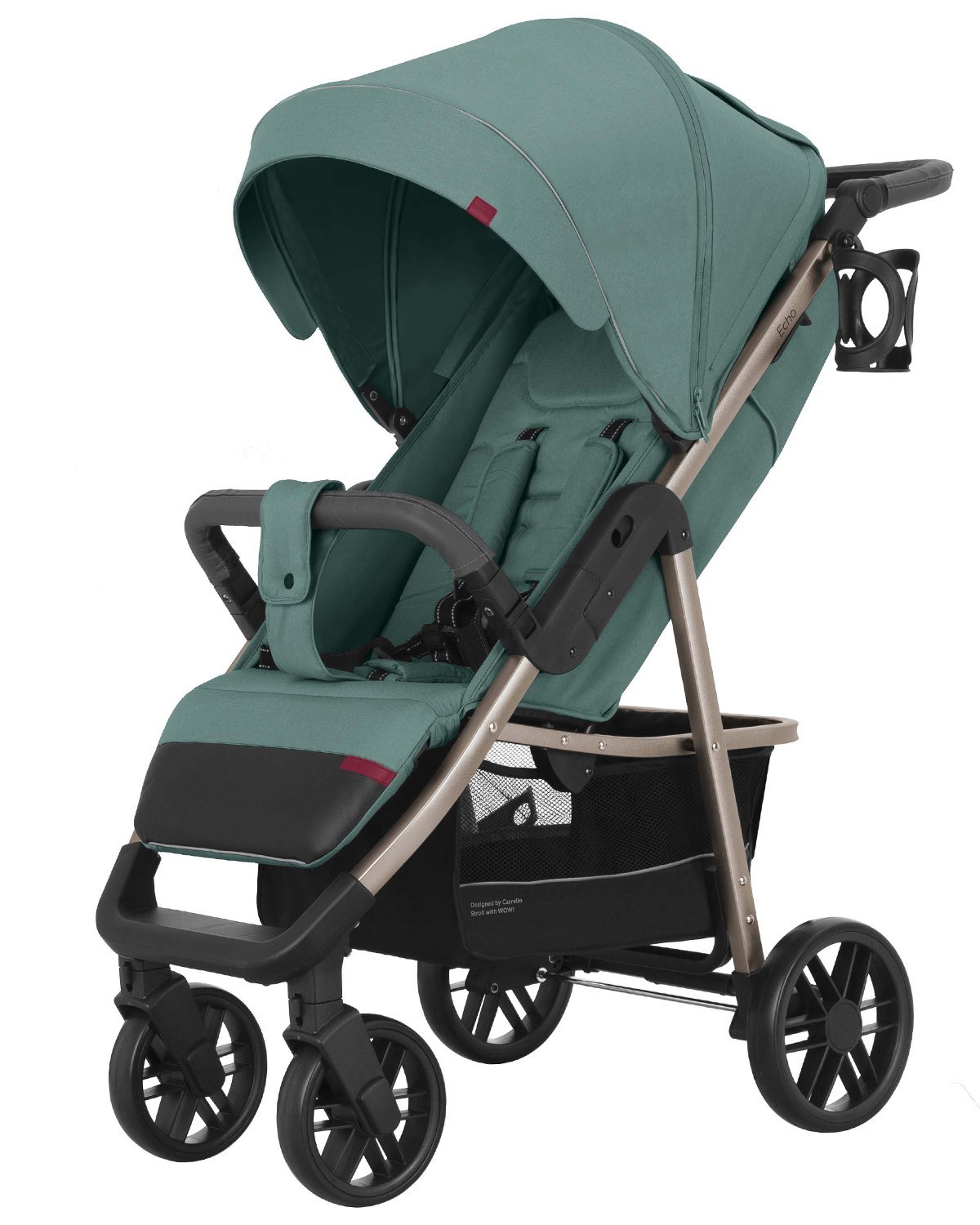 

Прогулочная коляска CARRELLO Echo CRL-8508 Emerald Green + дождевик L