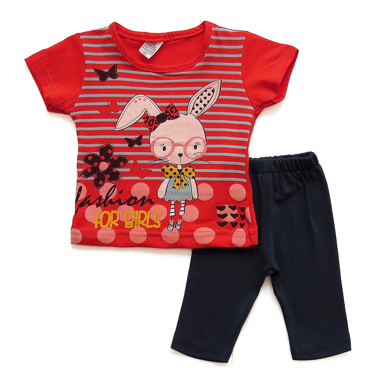 

Летний костюм "Кролик" Benna Kids для девочки 86 см Красный/темно-синий 8270