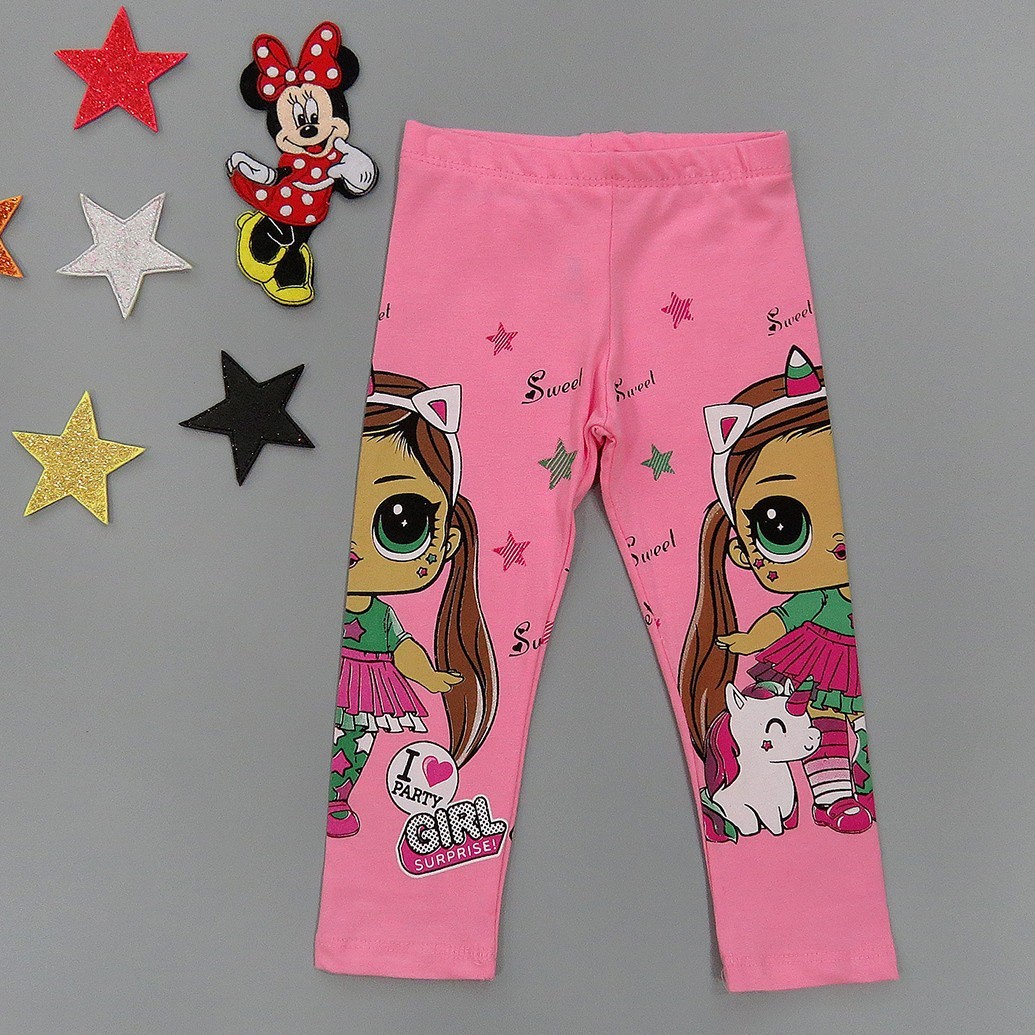 

Лосины Hacali kids для девочки 86-92 см Розовые 18099