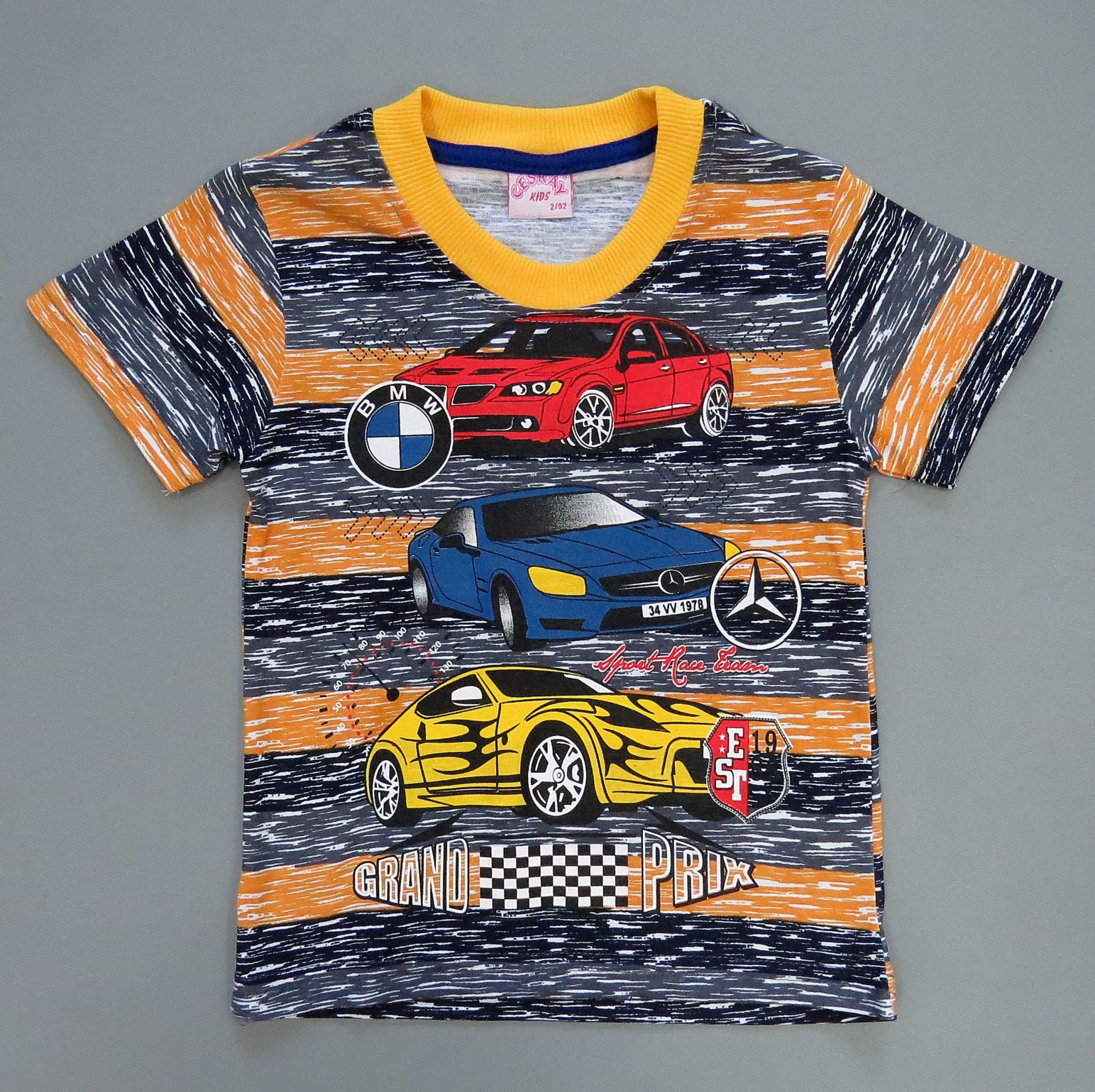 

Футболка "Машины" Cesray kids для мальчика 110 см Разноцветная 14402