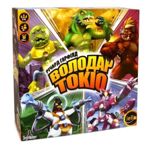 

Настольная игра IELLO Повелитель Токио (Володар Токіо) (King of Tokyo) (укр.)