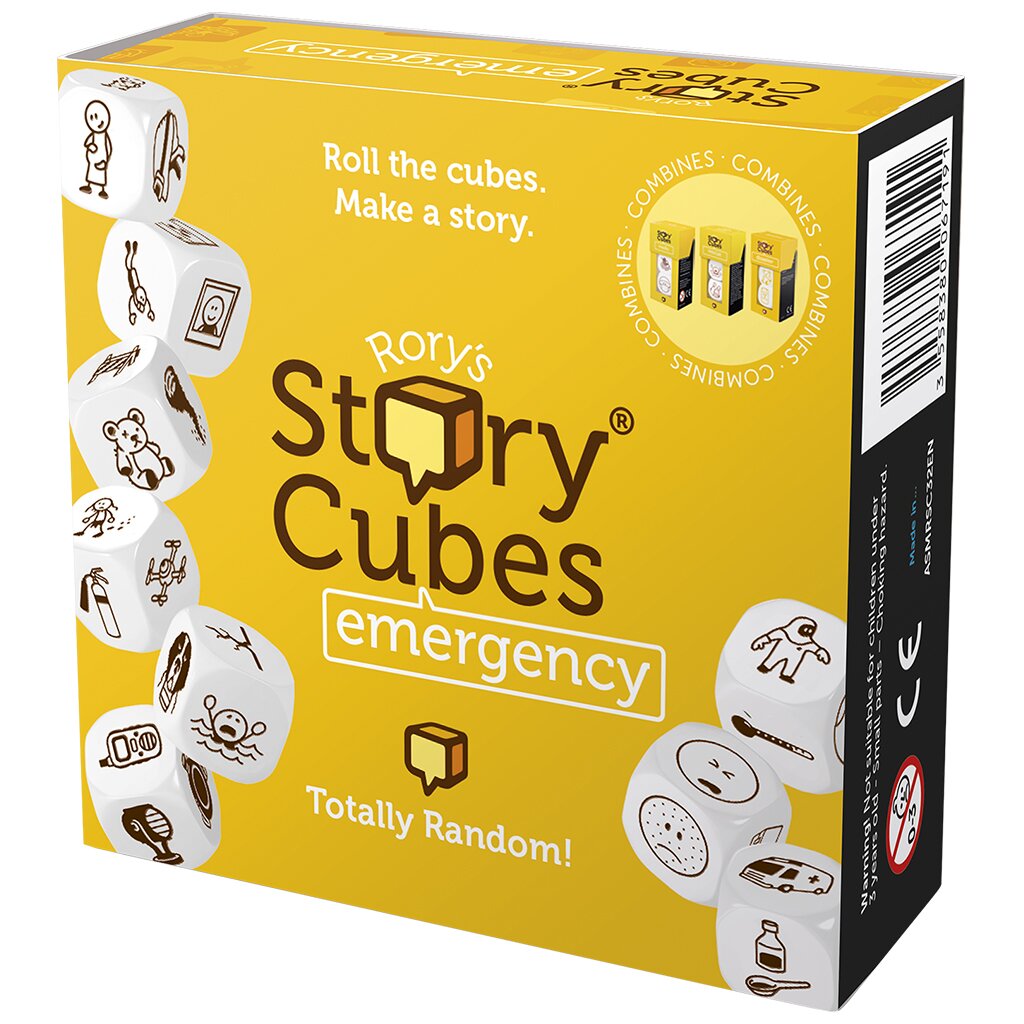 

Настольная игра Rory's Story Cubes Rory's Story Cubes (Кубики Историй Рори) (Первая Помощь)