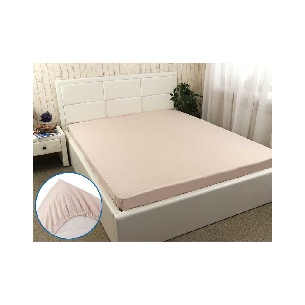 

Простынь Руно безь на резинке Beige 160х200 см (500.114У_Beige)