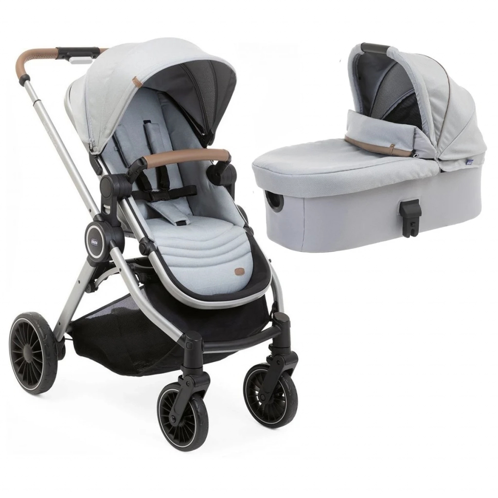 

Коляска Chicco 2 в 1 Best Friend Pro Light Серая (79866.30.04)