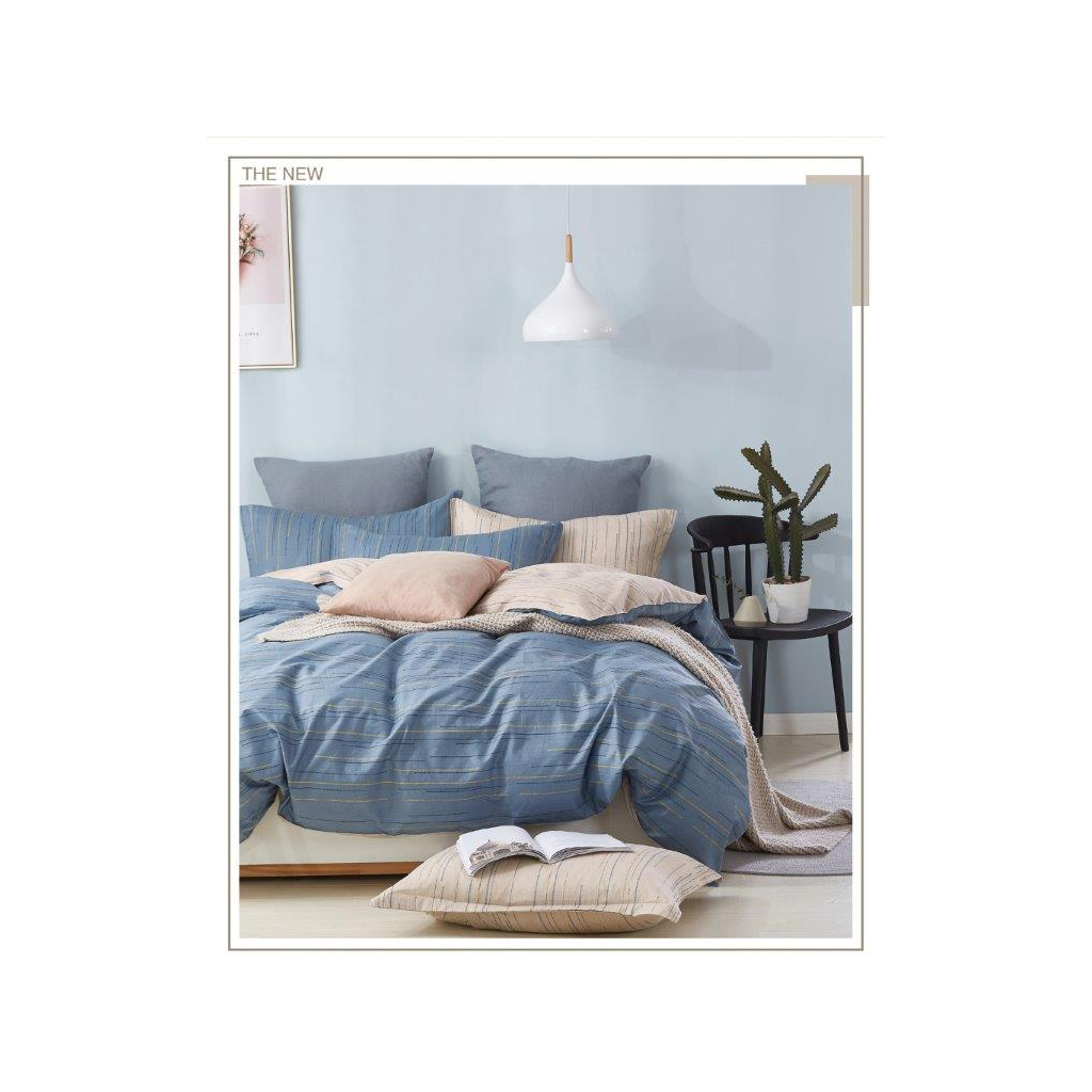 

Постельное белье Home Line Ниуэ бязь премиум полуторный