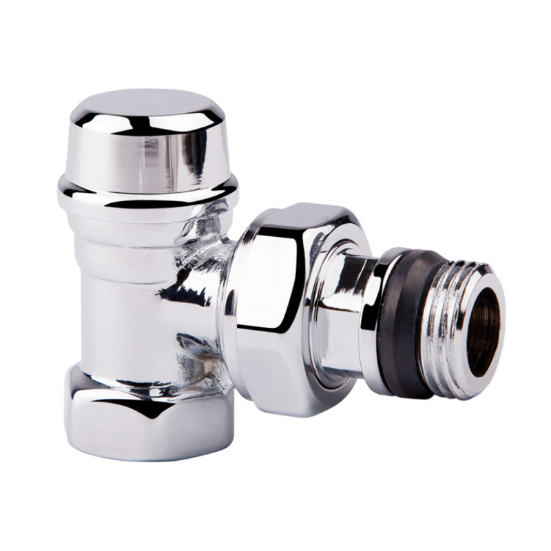 

Кран радиаторный Icma 1/2" с антипротечкой угловой без ручки №936