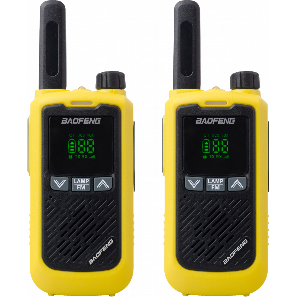 

Портативная рация Baofeng BF-T17 Yellow Twin Pack