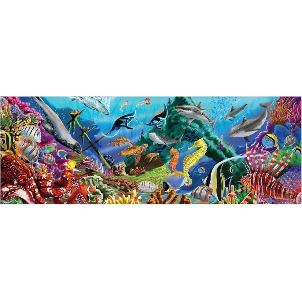 

Пазл Melissa&Doug Мега Подводный оазис, 200 элементов (MD18907)