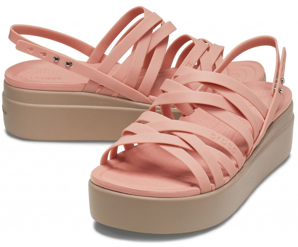 

Босоножки Crocs Brooklyn Strappy, W9, бежевые, 39-40