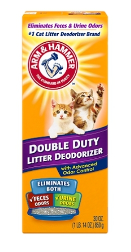 

Дезодорант - порошок для кошачьего туалета Double Duty Cat Litter Deodorizer 850 г Arm&Hammer BGL-AR-14