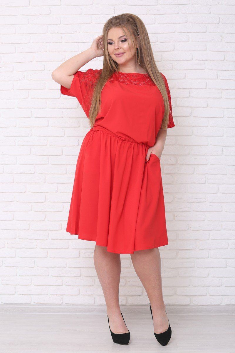 

Повседневное платье Maximoda ЕФС190426_020  Красный, Повседневное платье Maximoda ЕФС190426_020 62 Красный