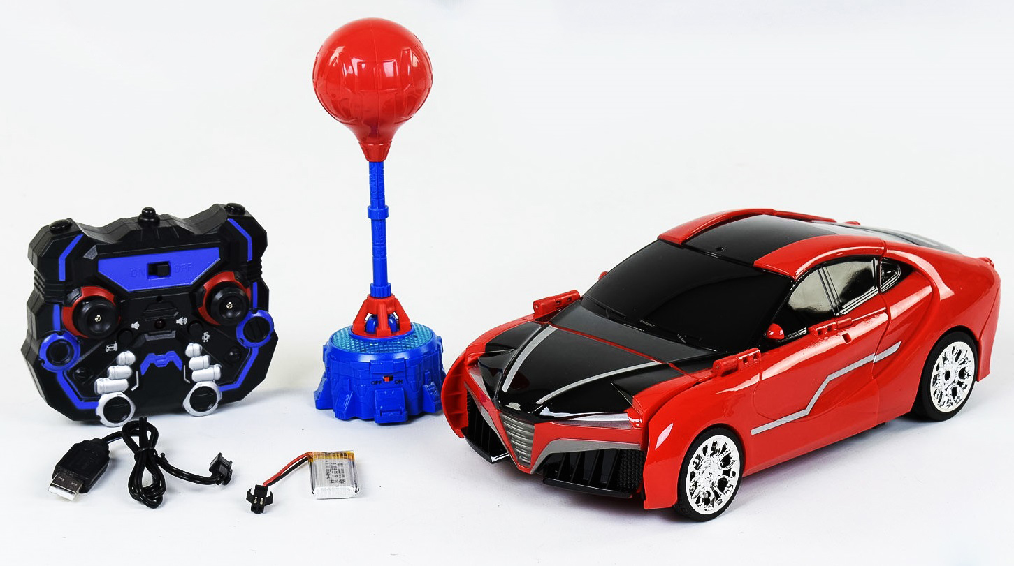 

Робот-трансформер-боксер на радиоуправлении "Autobot Heroes" свет, звук. Red (78755)