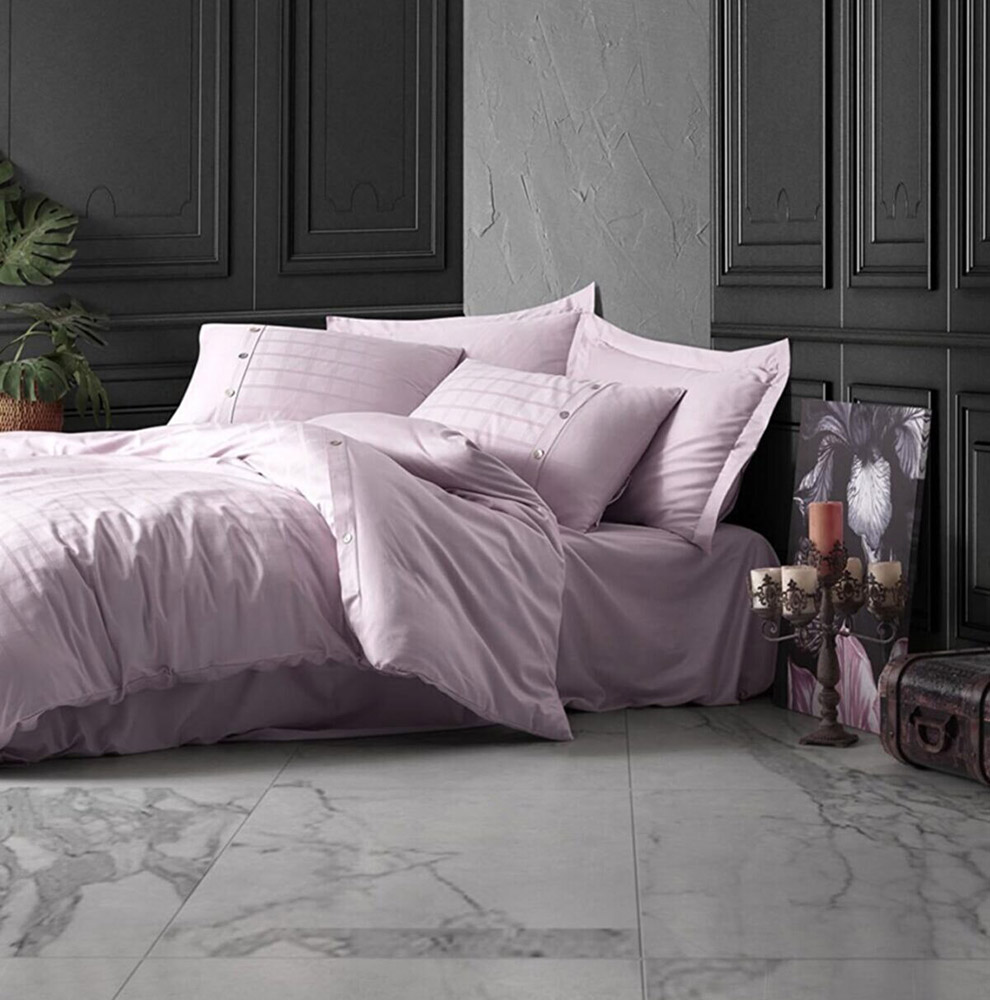 

Комплект постельного белья Arya Saheser Жаккард 200 x 220 Perla
