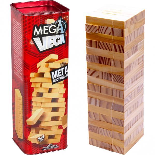 

Настольная игра MEGA VEGA башня 54 дет 6+