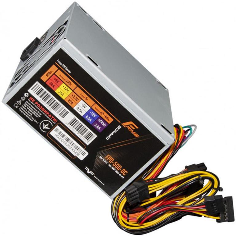 

Блок питания 500W FRIME FPO-500-8C Bulk (FPO-500-8C OEM)