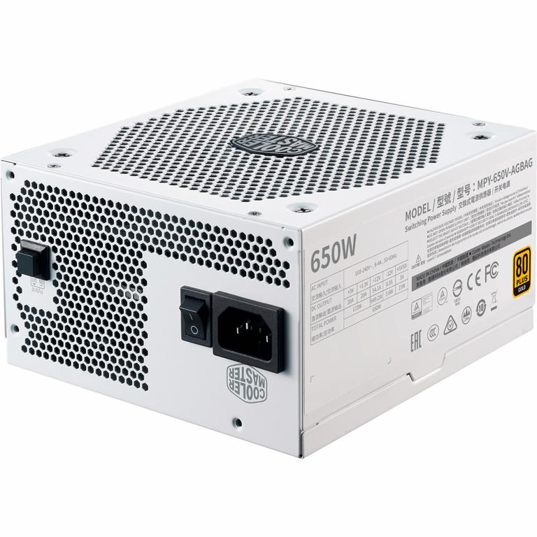 

Блок питания 650W COOLER MASTER V650 Gold V2 White Edition (MPY-650V-AGBAG-EU)