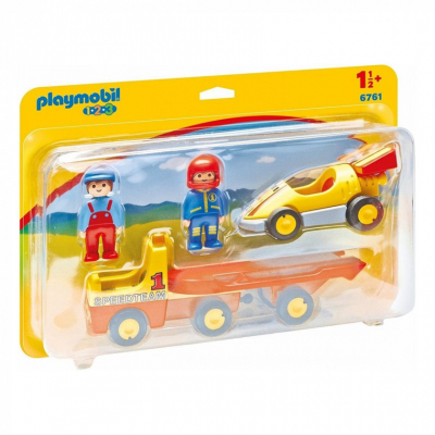 

Конструктор Playmobil Эвакуатор с гоночной машиной (6009001)