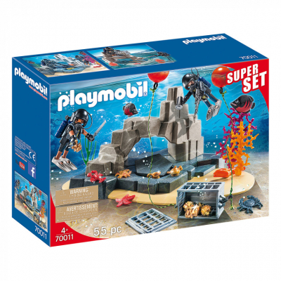 

Конструктор Playmobil Super Set Тактические водолазы (6336463)