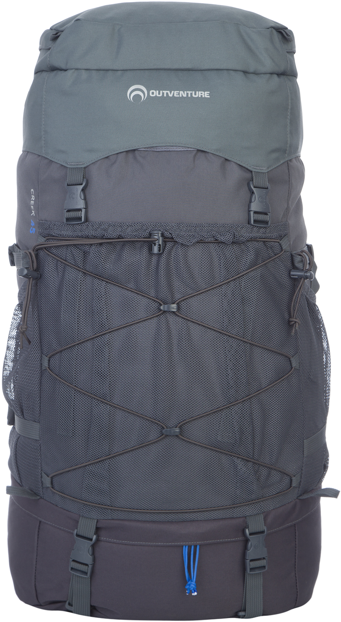 

Рюкзак Outventure походный 45 л ( 32 х 18 х 65 см) Серый