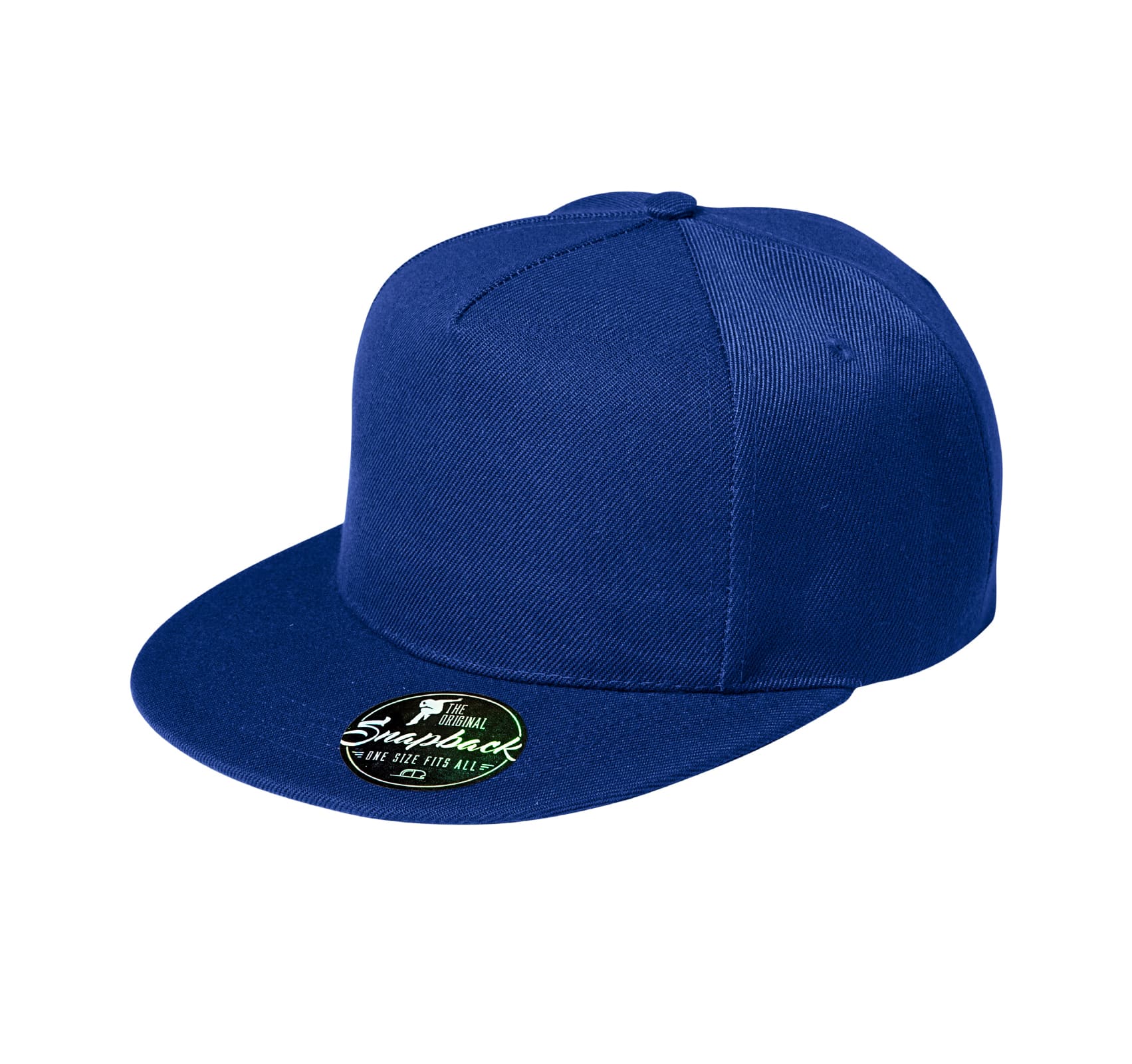 

Кепка снепбек з прямим козирком Malfini Rap 5P TP-3886 Синя