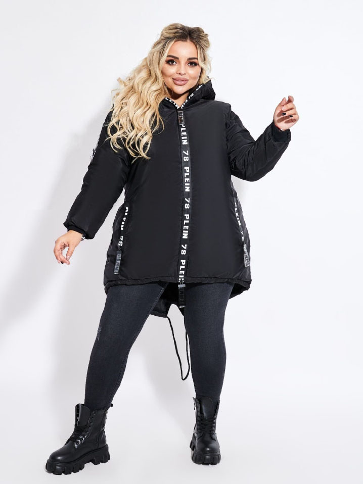 

Куртка New Trend Women ZRU_FY-4075 - Черная, Куртка New Trend Women ZRU_FY-4075 58-60 Черная