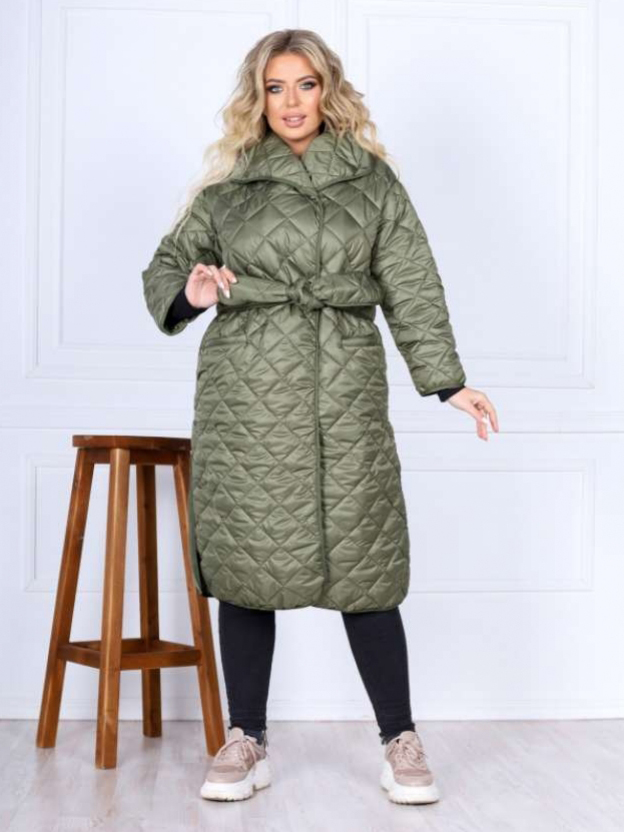 

Куртка-одеяло New Trend Women EX-2936 - Хаки, Куртка-одеяло New Trend Women EX-2936 48-52 Хаки