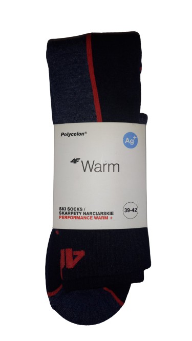 

Носки лыжные 4F Warm Ag+ темносиний/серосиний/красный размер - H4Z18-SOMN002/DBGBR, Носки лыжные 4F Warm Ag+ темносиний/серосиний/красный размер 39-42 H4Z18-SOMN002/DBGBR/39-42