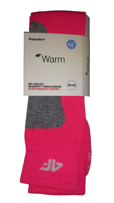 

Носки лыжные 4F Warm Ag+ яркорозовый/серый размер - H4Z18-SOMN002/PG, Носки лыжные 4F Warm Ag+ яркорозовый/серый размер 39-42 H4Z18-SOMN002/PG/39-42