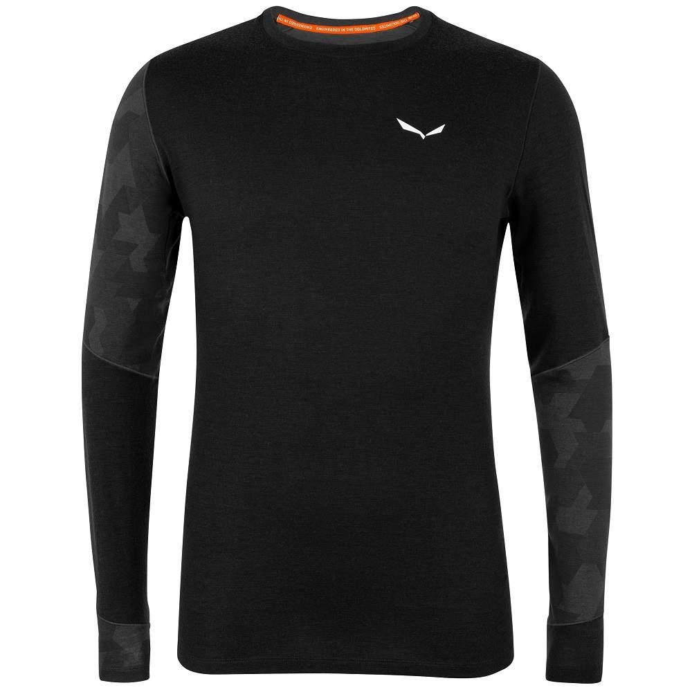 

Термокофта Salewa Cristallo / Mns  Черный (013.002.9414, Термокофта Salewa Cristallo L/S Mns S Черный (013.002.9414)