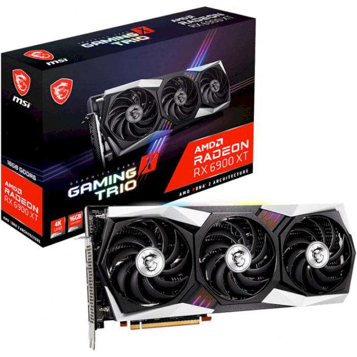 

Видеокарта MSI Radeon RX 6900 XT GAMING X TRIO 16G (RX6900XT GAMING X TRIO 16G)