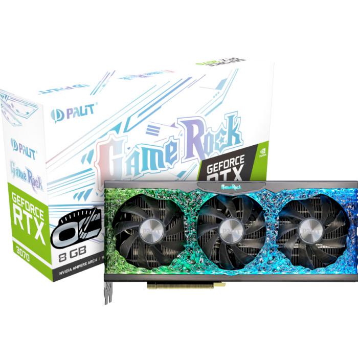 

Видеокарта PALIT GeForce RTX 3070 GameRock OC (NE63070H19P2-1040G)