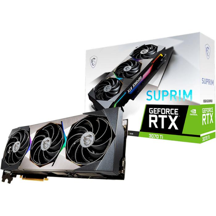 

Видеокарта MSI Nvidia GeForce RTX 3070 Ti SUPRIM 8G