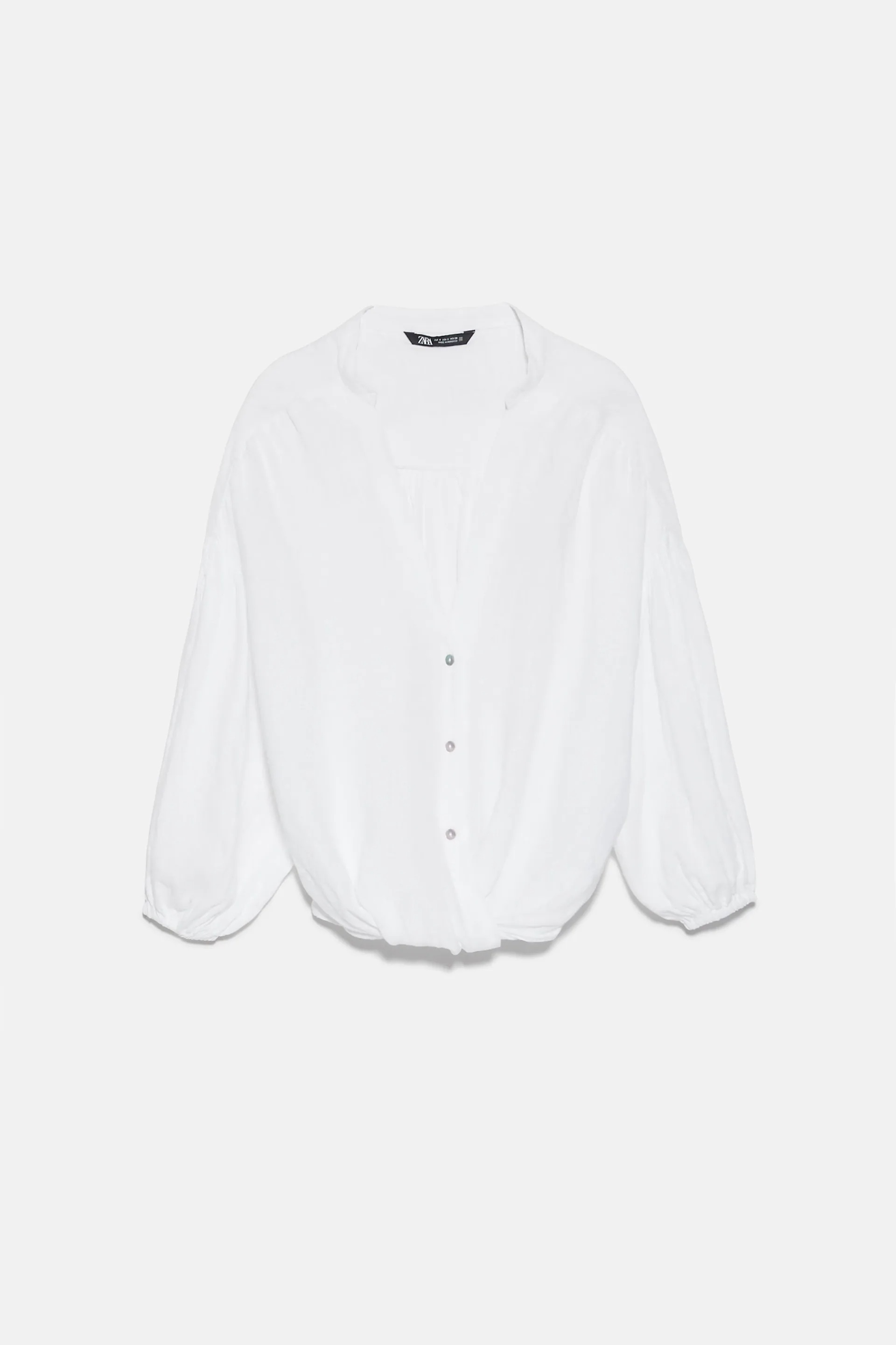 

Блуза Zara  белый 2752270250, Блуза Zara S белый 2752270250