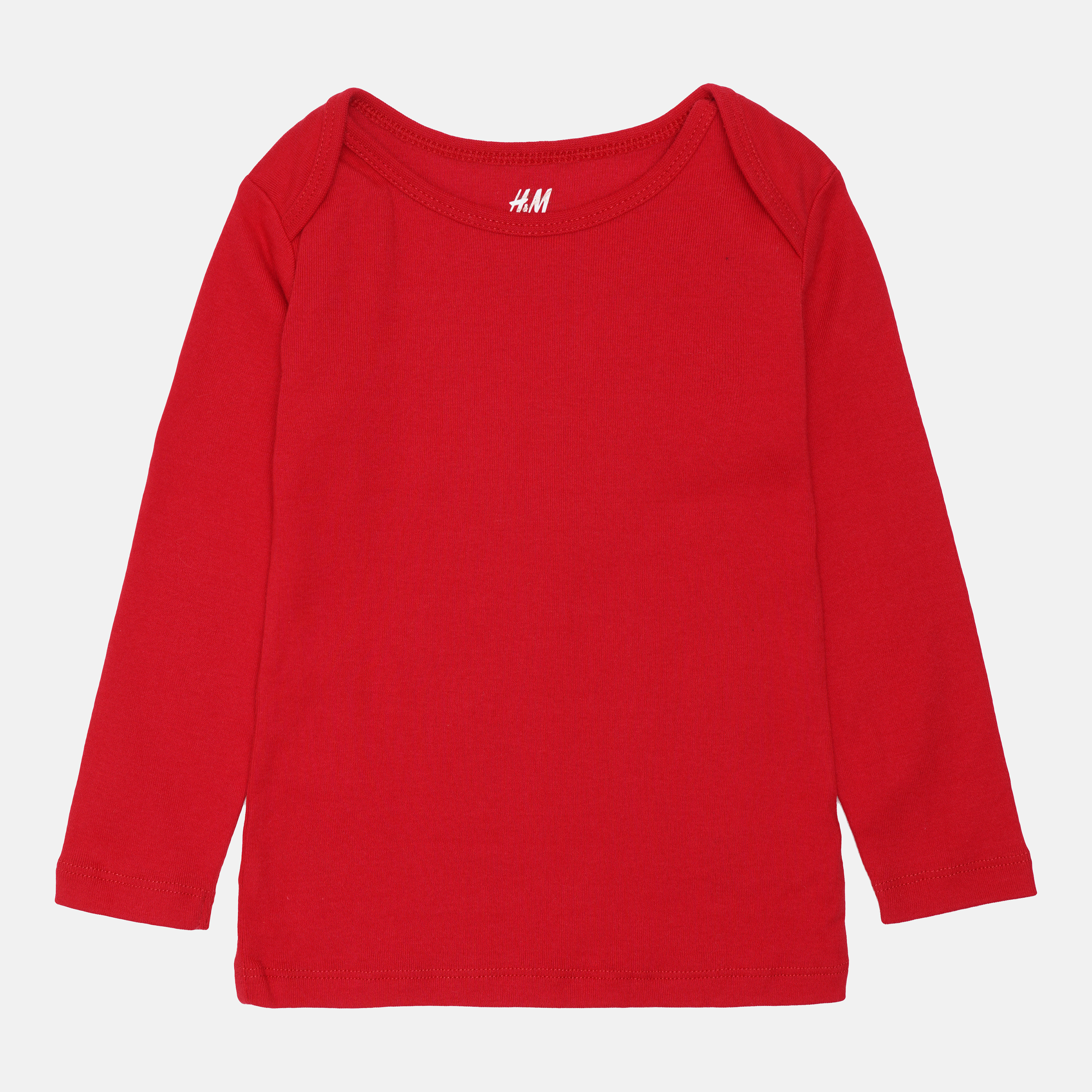 

Футболка с длинным рукавом H&M 1412-734027 86 см Красная